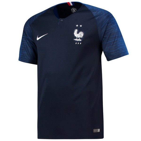 Camiseta Francia 1ª 2018 Azul